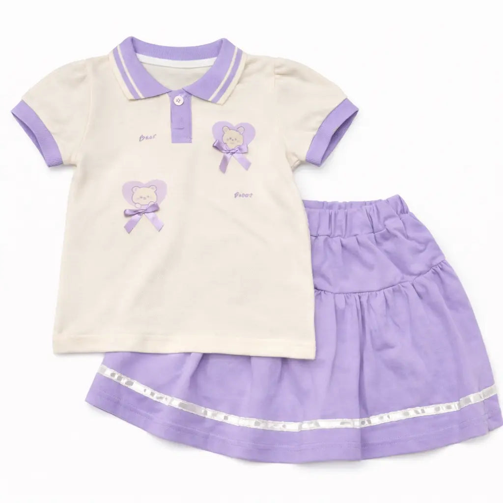 Lavender Skirt Set
