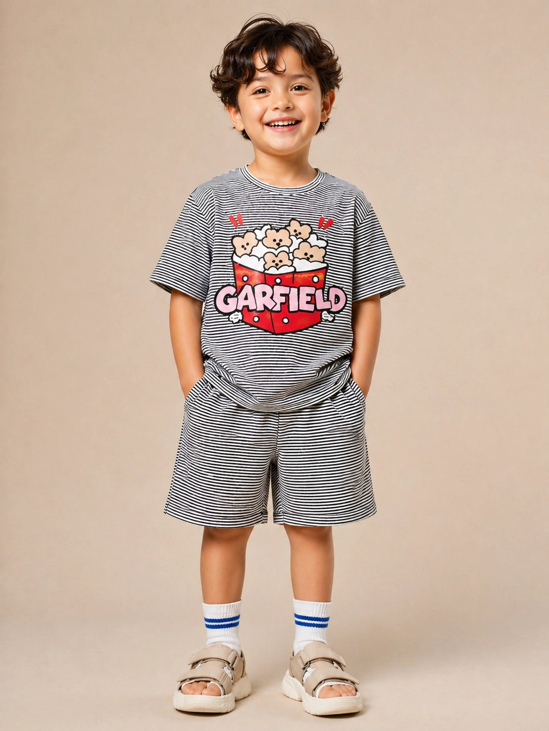 Garfield T-shirt & Shorts | Summer Sett