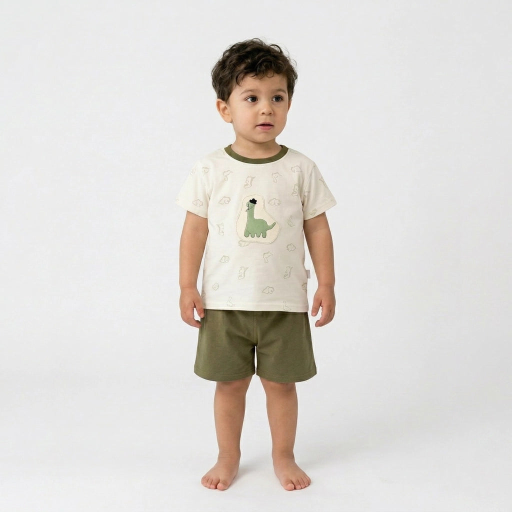 Mini dino Tshirt & Shorts