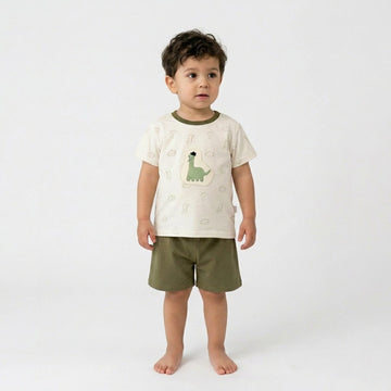Mini dino Tshirt & Shorts